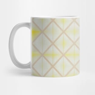 YELLOW DIAMOND DESIGN, DIAMOND PATTERN Mug